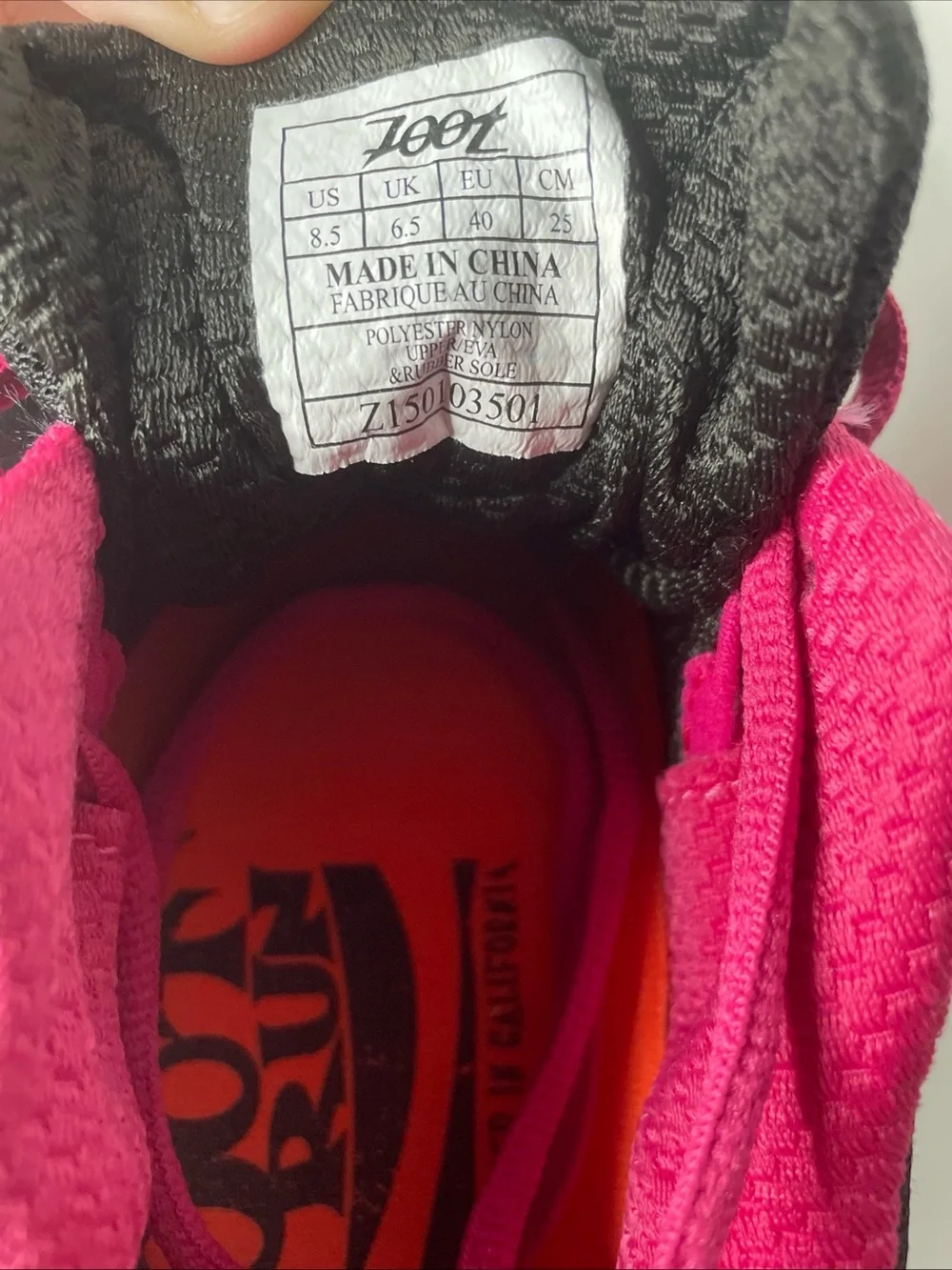 Zoot Ultra Race Blue Running Shoes Women's 8.5 Pink & Black Brand New Never Worn